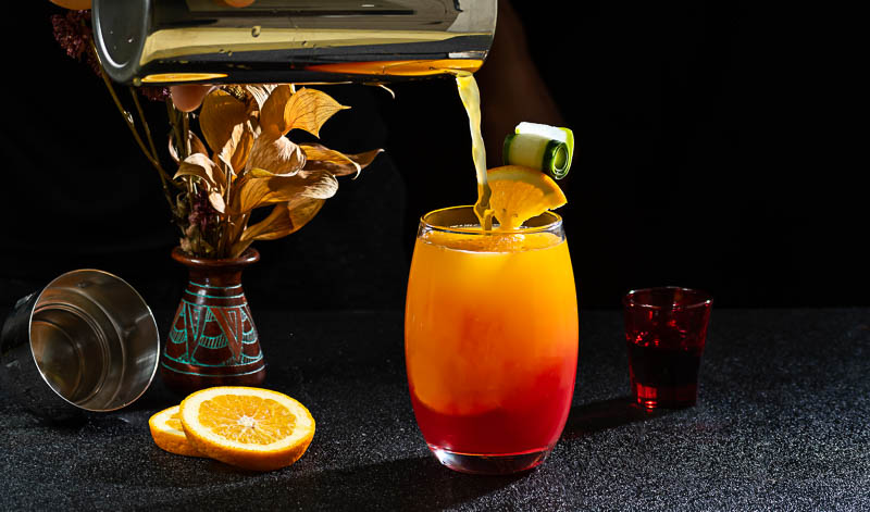 Jetzt wird's exotisch: Der Bora Bora Cocktail ohne Alkohol!