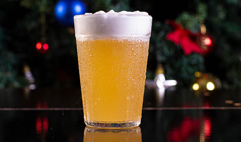 Ja, auch Bier Cocktails gibt es alkoholfrei - so wie diesen Pale Ale Flip hier.