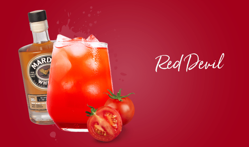 Unser rotes Cocktailrezept: Der feurige Red Devil mit Whisky