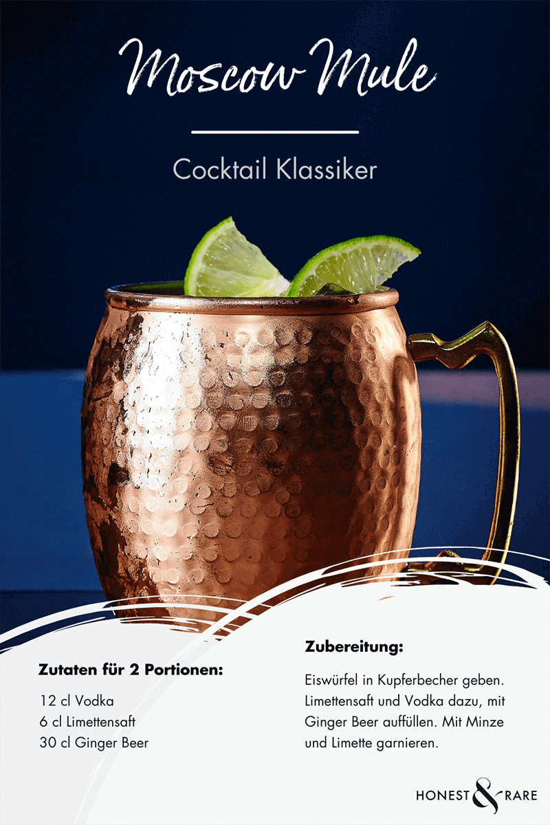 Original Moscow Mule Rezept!