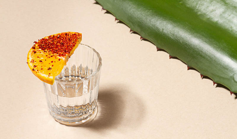 Mezcal und Tequila werden beide aus dem Saft der Agavenblätter hergestellt.