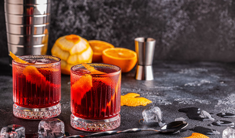 Der Negroni ist der Cocktail-Klassiker, der mit Vermouth zubereitet wird