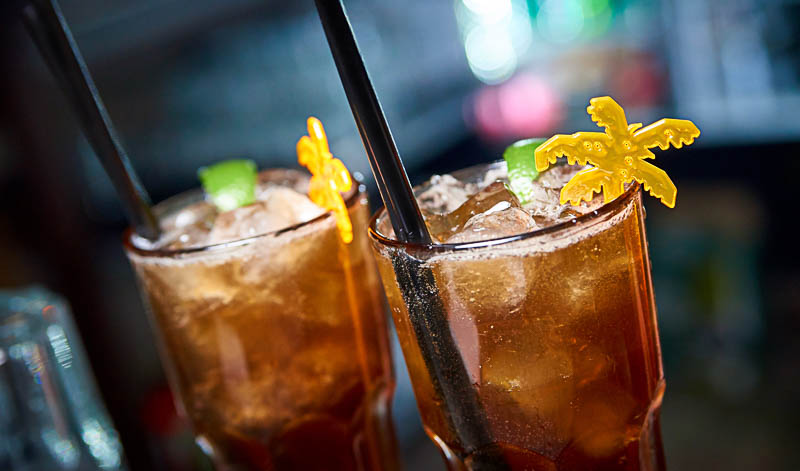 A classic cocktail with cola is the Long Island Ice Tea