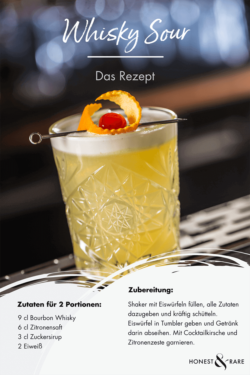 Whisky Sour - das Rezept