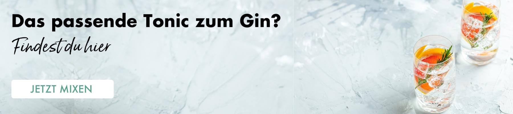Tonic passend zu Gin kaufen