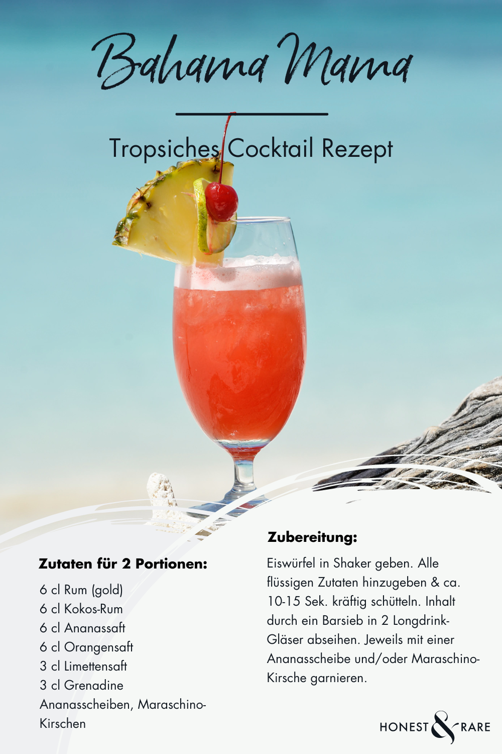 Bahama Mama Cocktail Rezept