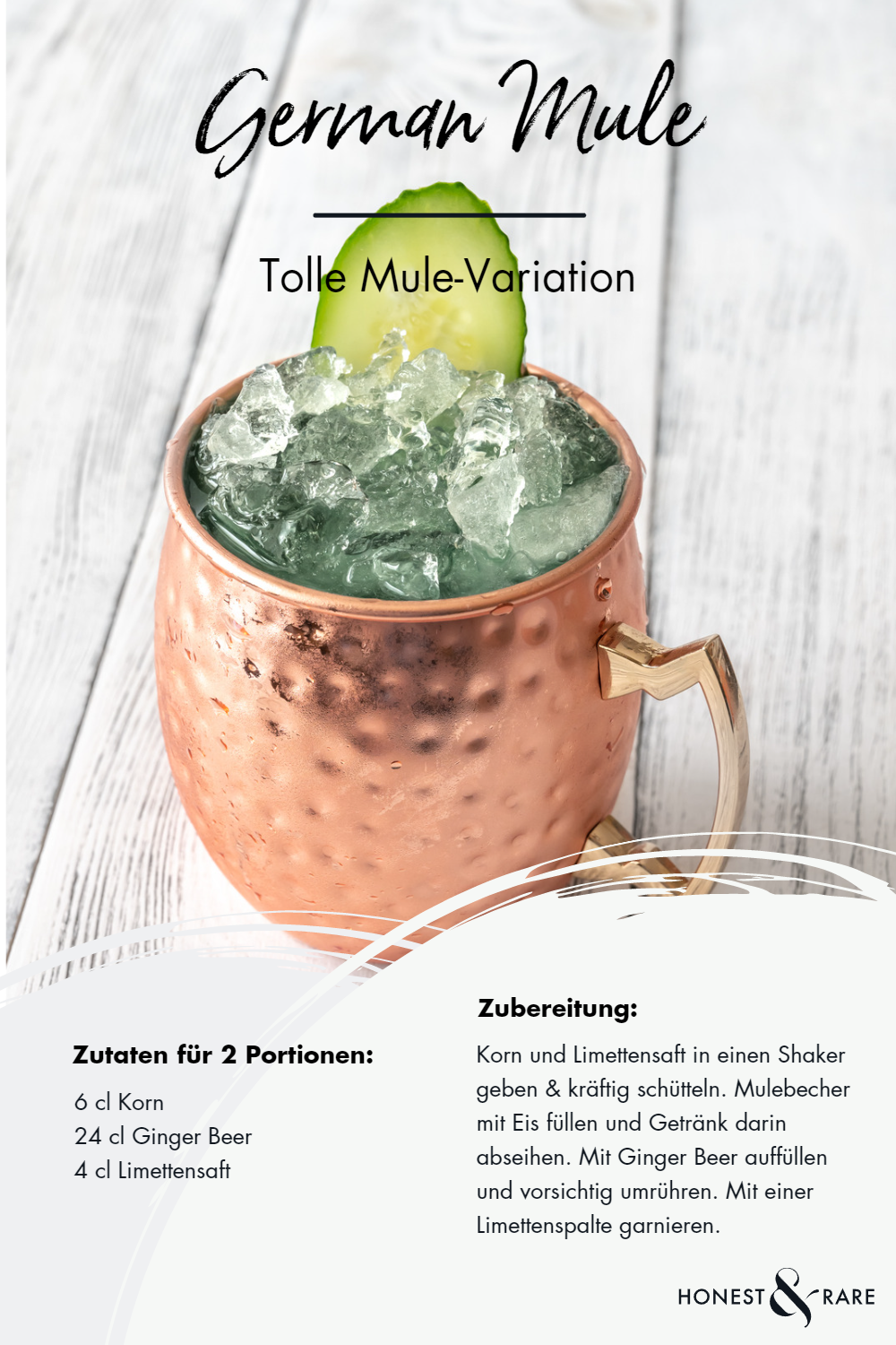 German Mule - das Rezept