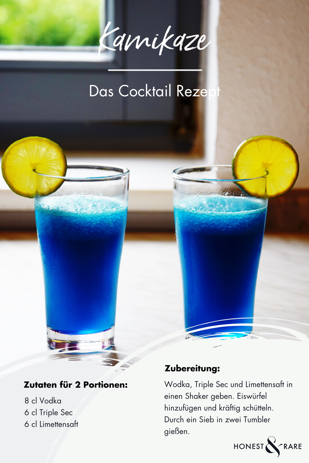 Kamikaze Cocktail Rezept