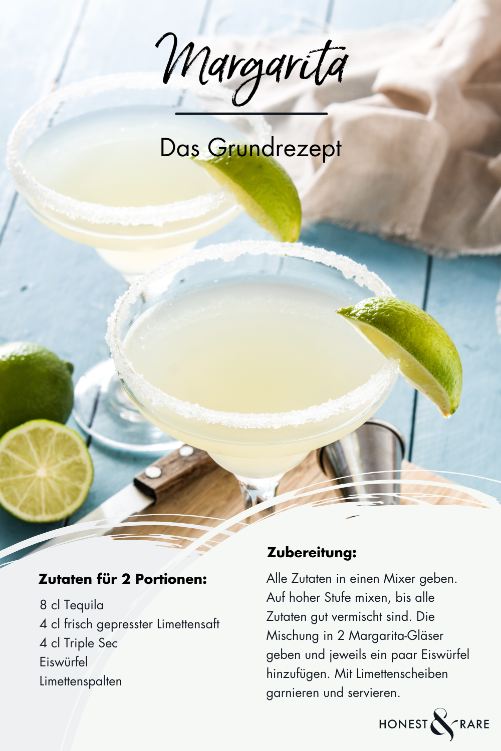 Margarita Cocktail Rezept