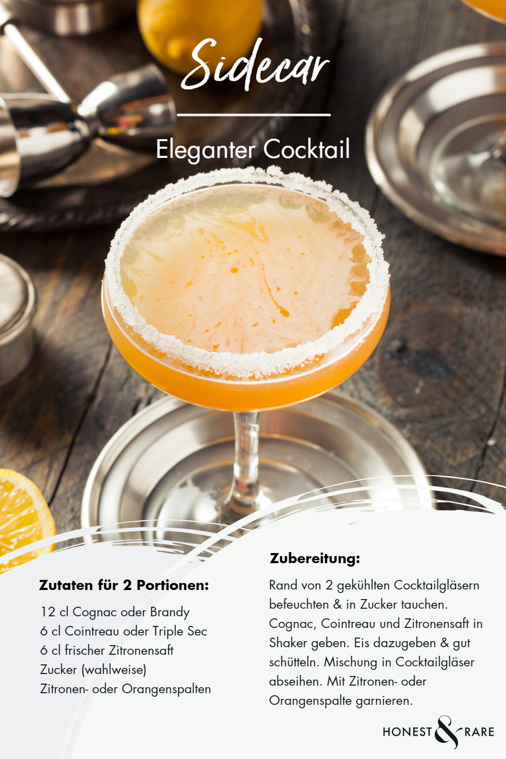 Sidecar Cocktail Rezept