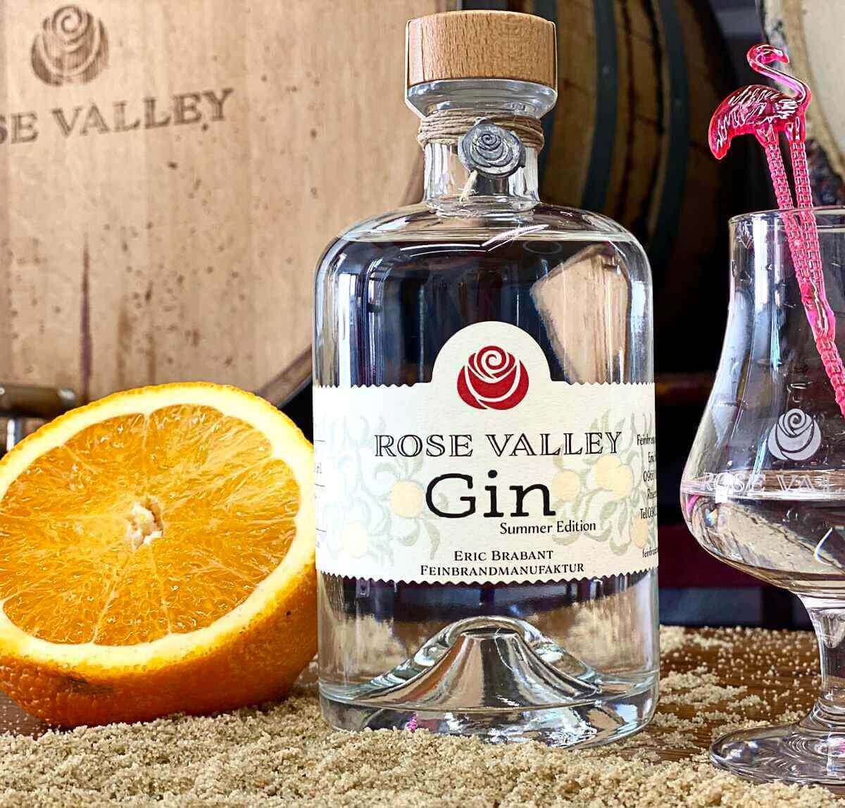 Rose Valley Gin Summer Edition Beauty Shot