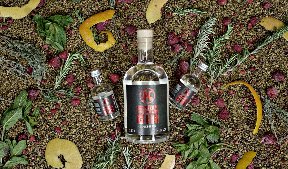 Konsum Premium Gin Waldbeeren kaufen