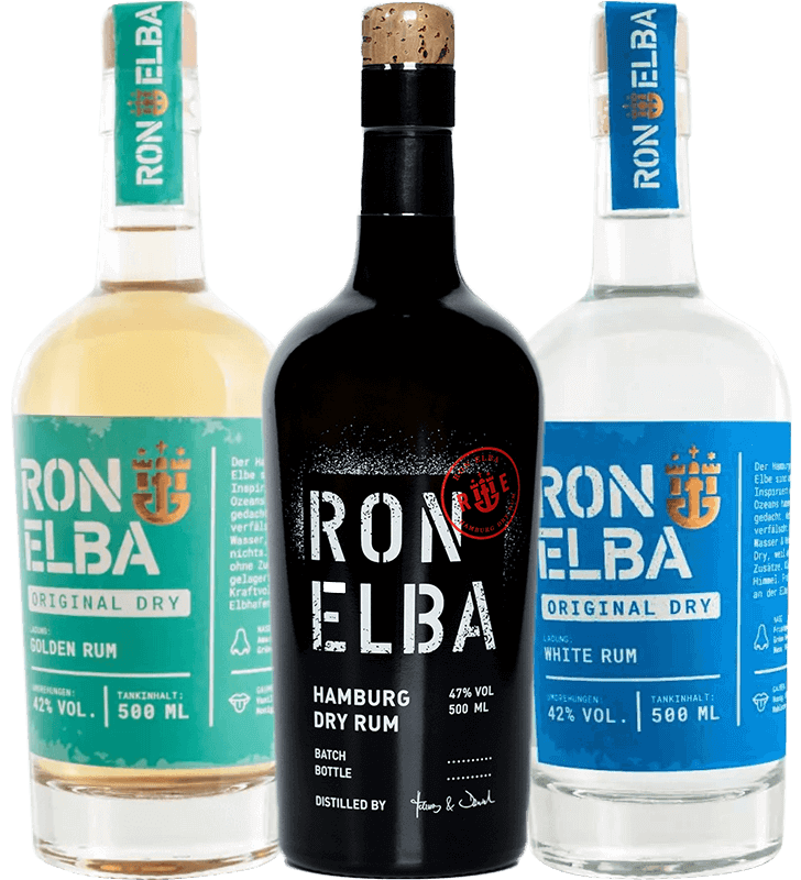 Buy RON ELBA Hamburger Rum Set Honest & Rare