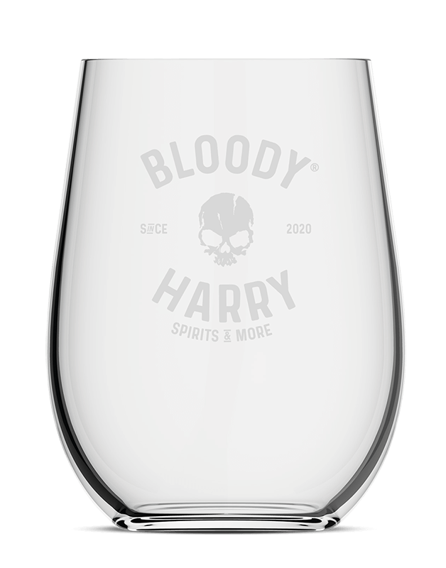 Buy BLOODY HARRY Gin Glass Honest & Rare