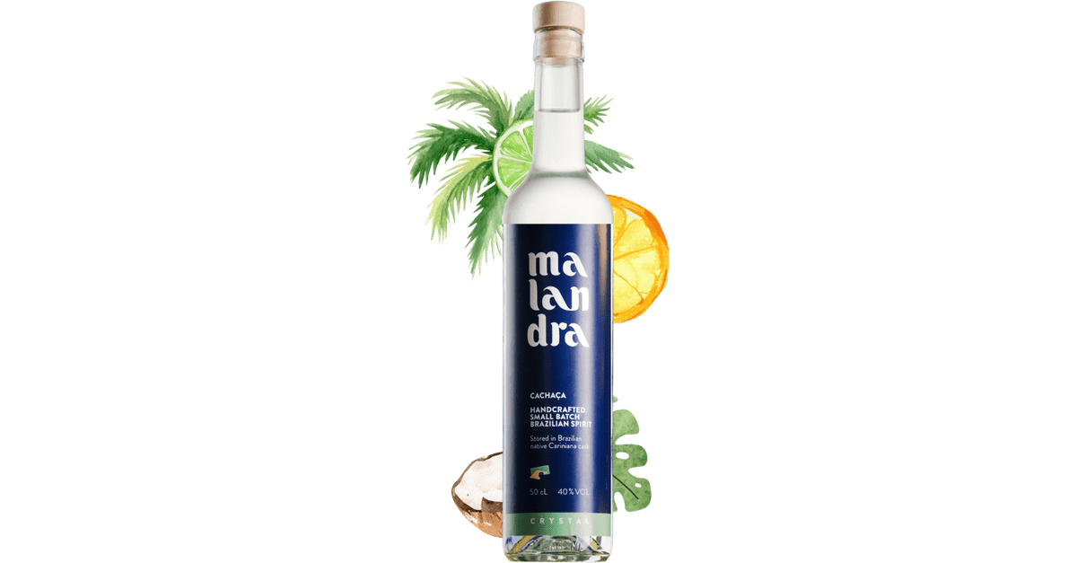 Buy Malandra Crystal Cachaça 