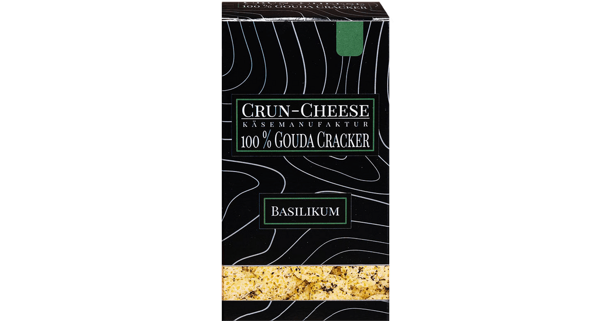 Crun-Cheese Käse Cracker Basilikum kaufen | Honest &amp; Rare