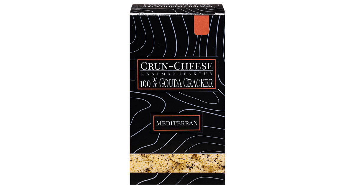 Crun-Cheese Käse Cracker Mediterran kaufen | Honest &amp; Rare