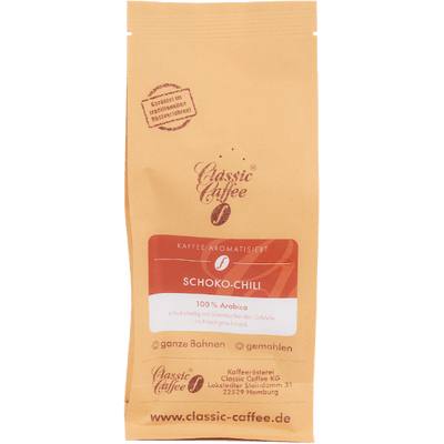 Aromatisierter Kaffee - Schoko-Chili