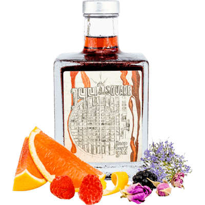144 Raspberry Square gin liqueur