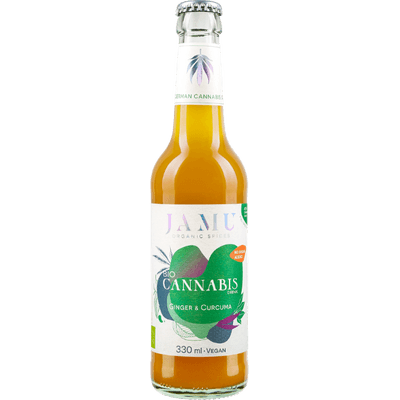 6x BIO CANNABIS DRINK with Ginger & Turmeric - JAMU Lemonade