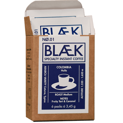 BLÆK Specialty Instant Coffee NØ.1