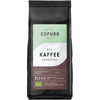 Copuro Bio Filterkaffee Mild gemahlen