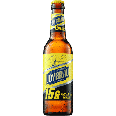 JoyBräu alkoholfrei - PROTEINBIER + ZITRONE (6x 0,33 l)