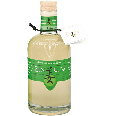 Zingiba Ingwer Zitronengras Liqueur
