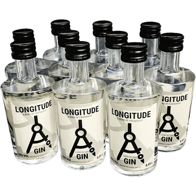 Longitude London Dry Gin Set - 11 Freunde (11x 0,05l)