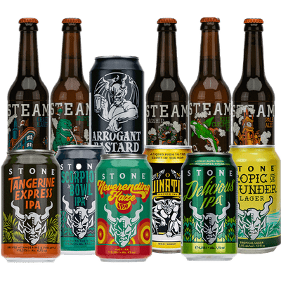 US Breweries Premium Package (12 x 0,33 l different Craft Beers)