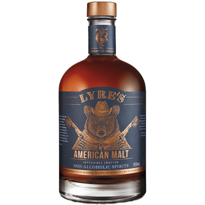 Lyre's American Malt - non-alcoholic whiskey alternative