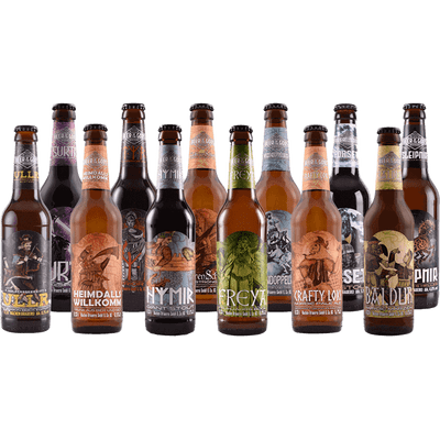 Craft Beer Rundum-sorglos-Paket - bis zu 12x verschiedene Biere von Wacken