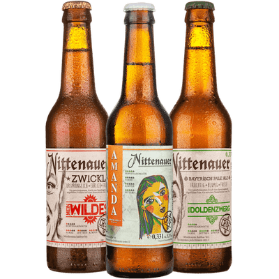 9er Craft Beer Set (3x Amanda Pils + 3x Mein Wildes Zwickel + 3x Doldenzwerg Bavarian Pale Ale)