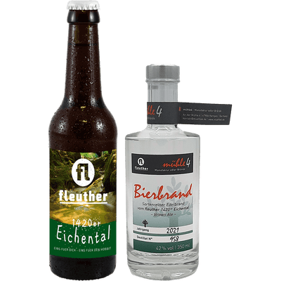 Hobbitgedeck 1420er (1x Bierbrand + 8x 1420er Eichental Hobbit Brown Ale)