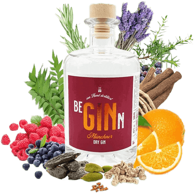 BeGINn - Munich Dry Gin mit Beeren