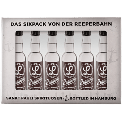 LÜMMEL Kümmel Lütten - Kümmelschnaps Sixpack im Geschenkkarton 6x 4cl