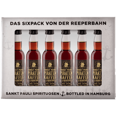MOIN Rum Lütten Sixpack im Geschenkkarton 6x 4cl