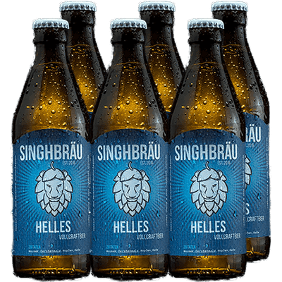 Singhbräu 6x Helles