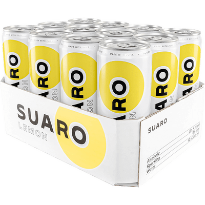 SUARO Lemon - 12x Hard Seltzer