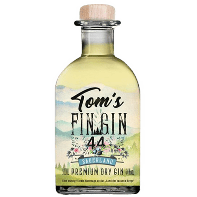 Tom´s Fin Gin 44 - Premium Sauerland Dry Gin