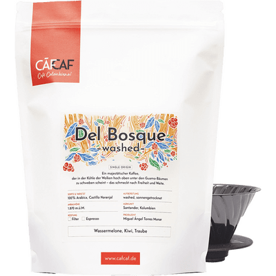 Kaffee del Bosque - washed fermentiert