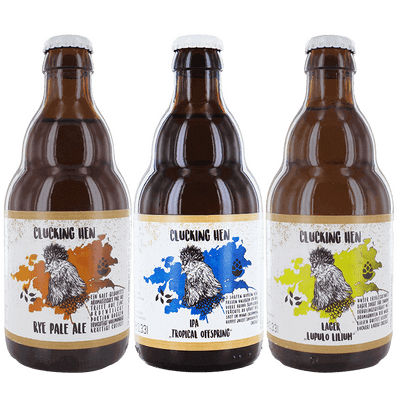 Craft Beer Probierset Mix (2x Lager + 2x Rye Pale Ale +  2x IPA)