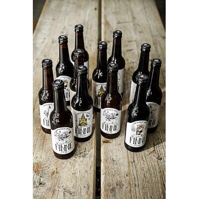 Finne Bio Craft Beer 12er Mix (2x each Helles + Pils + IPA + Scottish Ale + Naturradler + Beach Brew)