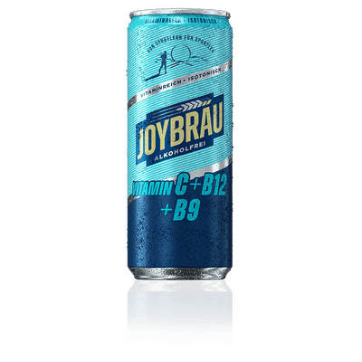 24x JoyBräu non-alcoholic VITAMIN BEER in a can