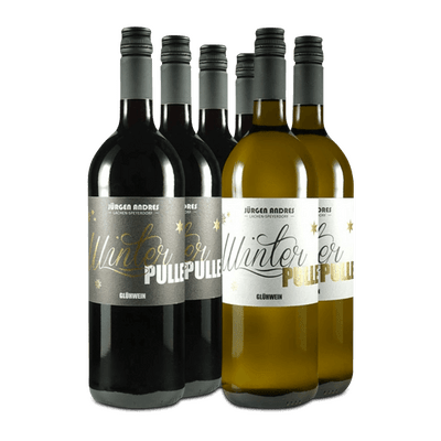 Winterpulle mulled wine red/white package - (4x red mulled wine + 2x white mulled wine)