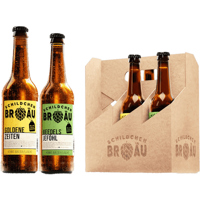 Mixed Pack Craft Beer 2 varieties - 3x Veedesjeföhl + 3x Golden Times