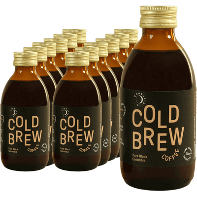 12x Pure Black Colombia Bio - Cold Brew Coffee