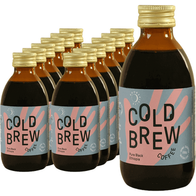 12x Pure Black Ethiopia Bio - Cold Brew Coffee
