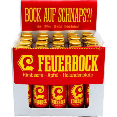 FEUERBOCK Likör »No.1« - 20er Box Minis