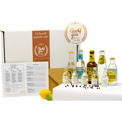 Gin Tasting Box - Berlin (5 x Gin + 5x Tonic Water)